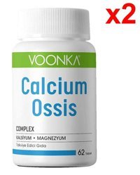 Voonka Calcium Ossis Vitamin 2x62 Tablet