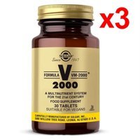 Solgar Formula VM-2000 Vitamin 3x30 Tablet