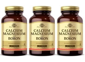 Solgar Calcium Magnesium Plus Boron Vitamin 3x100 Tablet