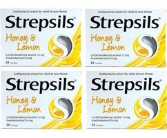 Strepsils Ballı-Limonlu Vitamin 4x24 Tablet