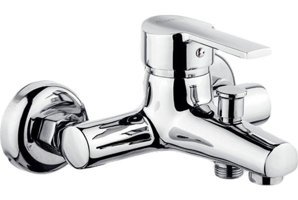 Şenpres Can Mix Krom Kaplama Çiftli Aç Kapa Yarı Ankastre Yuvarlak Banyo Bataryası Krom