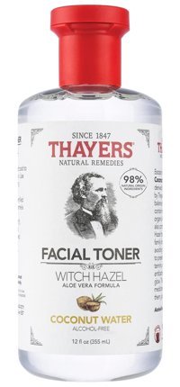 Thayers Cadı Fındığı ve Hindistan Cevizi Tüm Ciltler İçin Yüz Temizleyici Losyon Tonik 355 ml