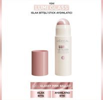 L'oréal Paris Lumi Glass Islak Bitişli 620 Glassy Krem Stick Highlighter Pink Ballet