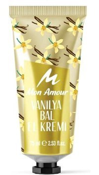Mon Amour Ballı-Vanilyalı Tüm Ciltler İçin Parfümlü El Kremi 75 ml