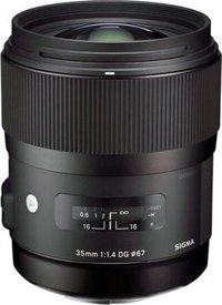 Sigma DG HSM 35 mm f/1.4 Teleconverter Lens