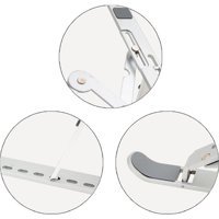 Lisinya 4767 Katlanabilir Metal Dikey Kullanım Ayarlanabilir Taşınabilir Ayaklı Laptop Standı