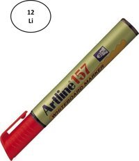 Artline 157 12'li Doldurulabilir Silinebilir Kırmızı Tahta Kalemi Seti