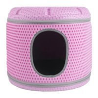 Magideal Suntek Tek Fonksiyonlu 40x36 cm Üstü Kapalı Kedi Yatağı Pembe