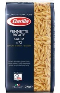 Barilla Pennette Rigate Makarna 2 kg