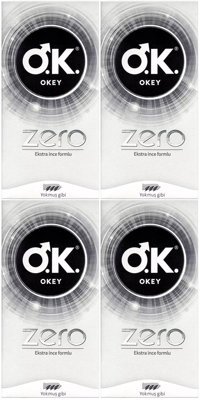 Okey Zero Ultra İnce Prezervatif 4x20'li