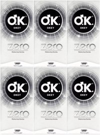 Okey Zero İnce Prezervatif 6x20'li