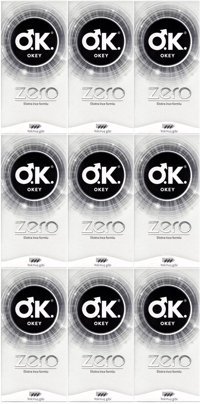 Okey Zero Ultra İnce Prezervatif 9x20'li