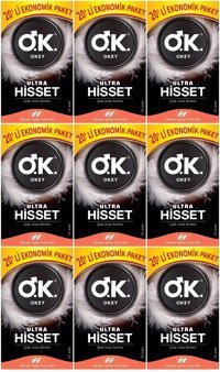 Okey Ultra Hisset İnce Prezervatif 9x20'li