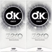 Okey Zero Ultra İnce Prezervatif 2x20'li