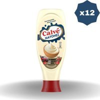 Calve Tam Kıvamında Efsane Lezzet Mayonez 12x540 gr