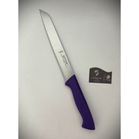 Solingen Rıtter Çelik Tırtıklı 19 cm Ekmek Bıçağı Mor