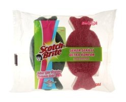 Scotch Brite Ultra Konfor Şeker Şekilli 2'li Bulaşık Süngeri