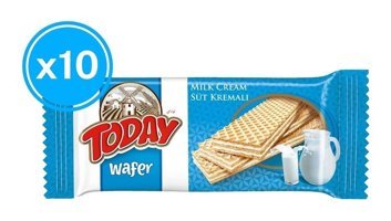 Elvan Today Sütlü Gofret 10x130 gr