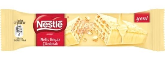 Nestle Beyaz Çikolatalı Gofret 20x27 gr