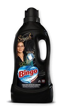 Bingo Keratin Siyahlar İçin 33 Yıkama Sıvı Deterjan 2 lt