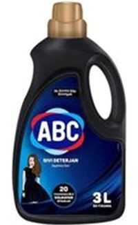 Abc Siyahlar İçin 50 Yıkama Sıvı Deterjan 3 lt