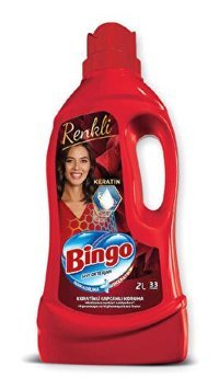 Bingo Keratin Renkliler İçin 33 Yıkama Sıvı Deterjan 2 lt