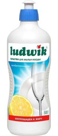Ludwik Antibakteriyel Limon Kokulu Sıvı El Bulaşık Deterjanı 500 ml