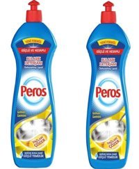 Peros Limon Kokulu Sıvı El Bulaşık Deterjanı 2x750 ml