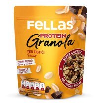Fellas Protein Parçacıklı Yer Fıstıklı Granola 270 gr