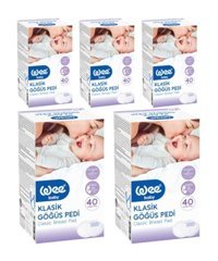 Wee Baby Klasik Göğüs Pedi 5x40'lı