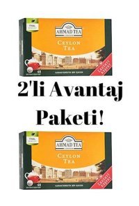 Ahmad Tea Seylan Demlik Poşet Çay 2x48 Adet