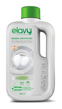 Elavy Organik Beyaz Sabun 75 Yıkama Yumuşatıcı 3 lt