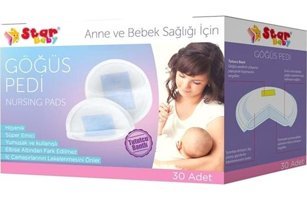 Star Baby 30'lu Göğüs Pedi