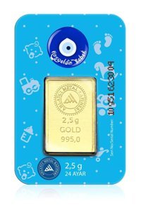 Ahlatcı Erkek Bebek 24 Ayar 2.5 gr Gram Altın
