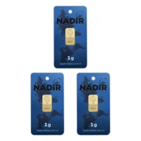 Nadir Gold 24 Ayar 3x1 gr Gram Altın