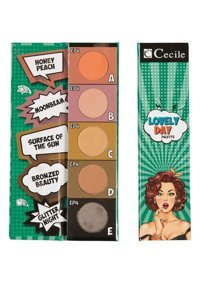 Cecile Ep04 Toz Mat Metalik Far Paleti