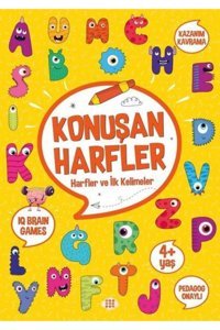 Dokuz Yayınları Konuşan Harfler Harfler Ve Ilk Kelimeler 4 Yaş
