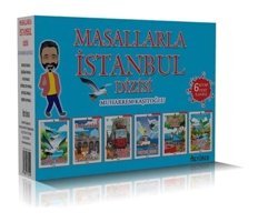 İstanbul'u Okuyorum Masallarla İstanbul Seti - 6 Kitap Takım Kutulu Test İlaveli - Muharrem Kaşıtoğlu - Özyürek Yayınevi