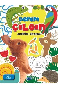Parıltı Yayınları 3+ YAŞ - BENİM ÇILGIN AKTİVİTE KİTABİM-MAVİ
