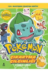 Doğan Çocuk Pokémon - Bulbasaur Çıkartma Çılgınlığı Etkinlik Kitabı