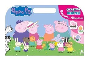 Peppa Pig - Çıkartma Hediyeli Boyama Albümü- Doğan Çocuk