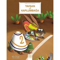 Tavşan ile Kaplumbağa - Bebekler İçin Klasikler - Sylvie Roberge - 1001 Çiçek