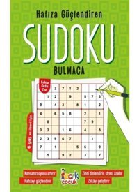 Sudoku Bulmaca - Hafıza Güçlendiren 6+ Yaş- Bıcırık Yayınları