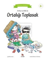 Arthur ve Mila ile Ortalığı Toplasak-Montessori Kitaplarım - Lydie Barusseau - Almidilli