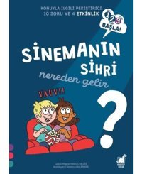 Sinemanın Sihri Nereden Gelir? - 123 Başla! - Konuyla İlgili Pekiştirici 10 Soru ve 4 Etkinlik - Rejane Hamus - Vallee - Dinozor Çocuk