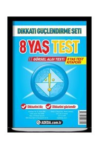Adeda Yayınları Dikkati Güçlendirme Seti 8 Yaş (Görsel Algı Testi) - Kolektif