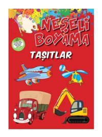 Parıltı Yayınları Neşeli Boyama - Taşıtlar