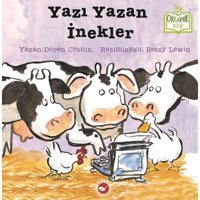 Yazı Yazan İnekler-Organik Kitap - Doreen Cronin - Beyaz Balina Yayınları