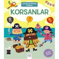 Çıkartmalı Etkinlik Kitabım - Korsanlar - Ian Cunliffe - 1001 Çiçek