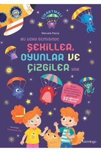 Domingo Yayınevi Dikkat Ve Uzamsal Algı Gelişimi Etkinlikli Bir Uzay Görevi - Bu Uzay Gemisinde Şekiller Oyunlar Ve Ç
